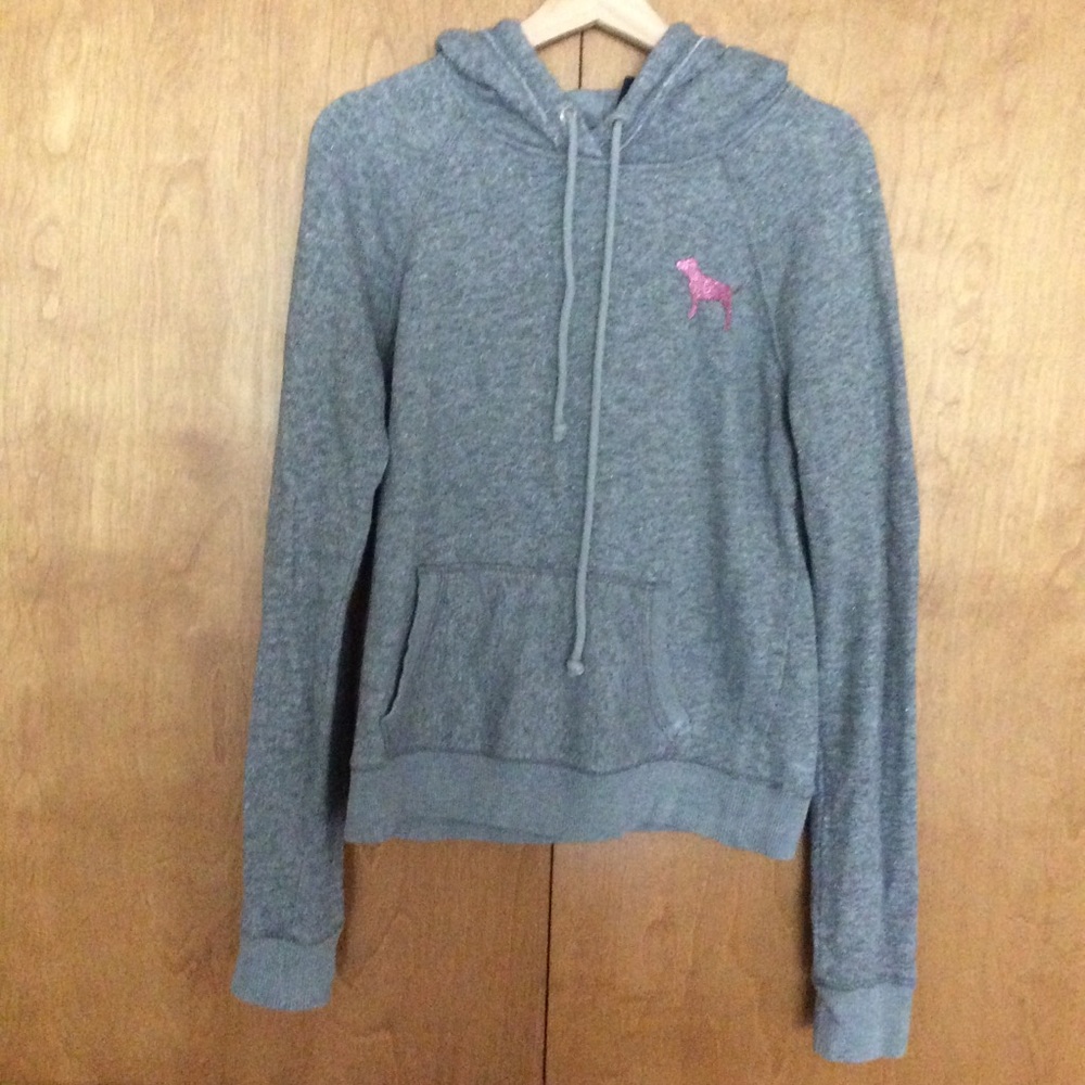 Victoria’s Secret Pink Medium Hooded Sweatshirt